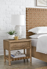 Dorsey Granola One Drawer USB - Ornate Home