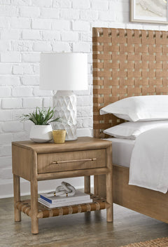 Dorsey Granola One Drawer USB - Ornate Home