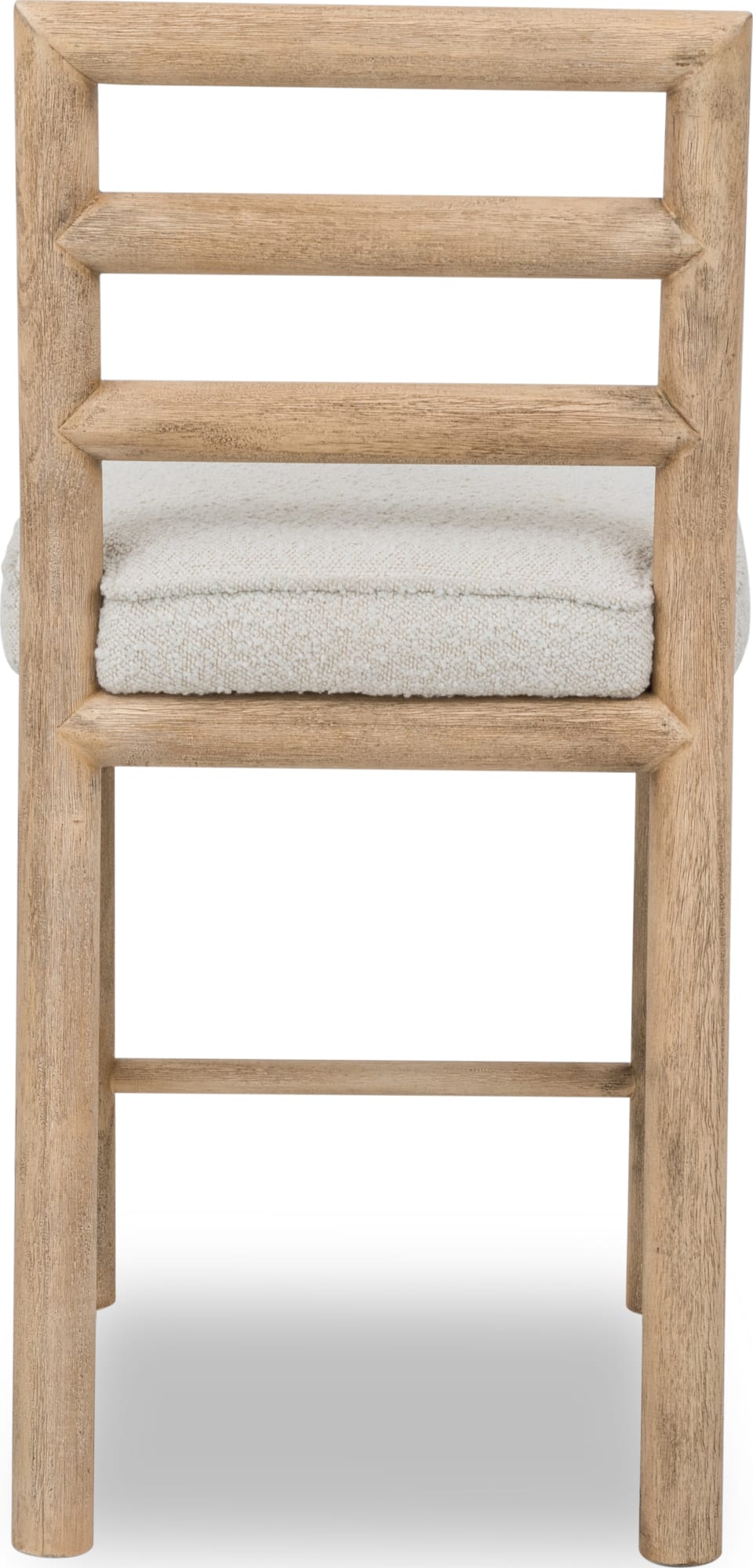 Dorsey Granola/Ricotta Ladder Back Counter Stool - Ornate Home