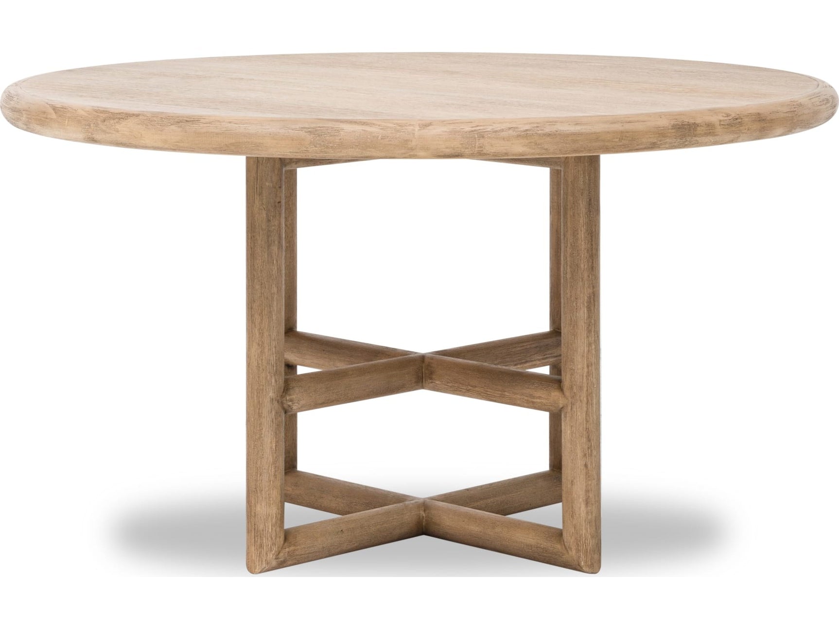 Dorsey Granola Round Dining table - Ornate Home