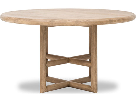 Dorsey Granola Round Dining table - Ornate Home