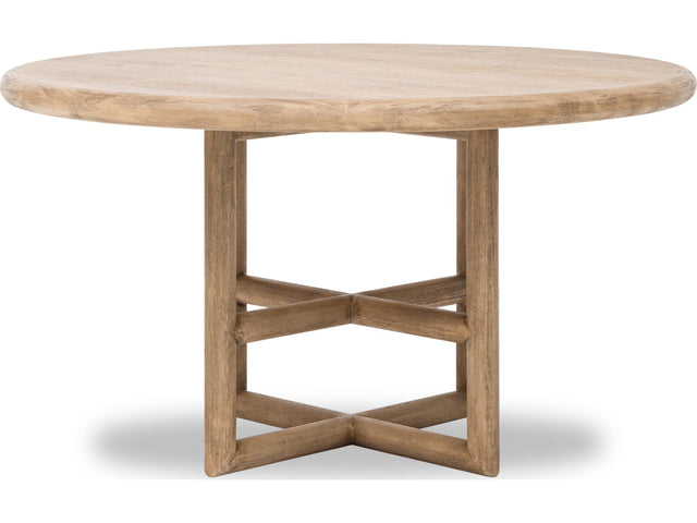 Dorsey Granola Round Dining table - Ornate Home