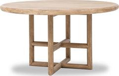 Dorsey Granola Round Dining table - Ornate Home