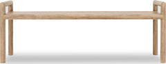 Dorsey Granola Wood Bench - Ornate Home