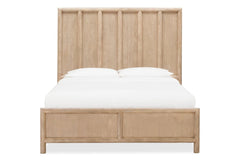 Dorsey Wooden Queen Panel Bed in Granola - Ornate Home