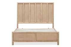 Dorsey Wooden Queen Panel Bed in Granola - Ornate Home