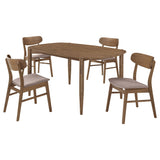 Dortch Walnut 5-piece Dining Room Set - Ornate Home