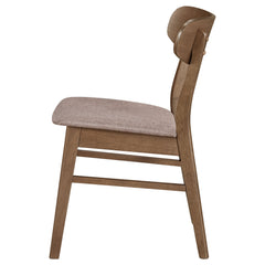 Dortch Walnut Side Chair (Set of 2) - Ornate Home