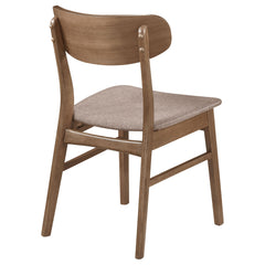 Dortch Walnut Side Chair (Set of 2) - Ornate Home