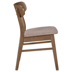 Dortch Walnut Side Chair (Set of 2) - Ornate Home