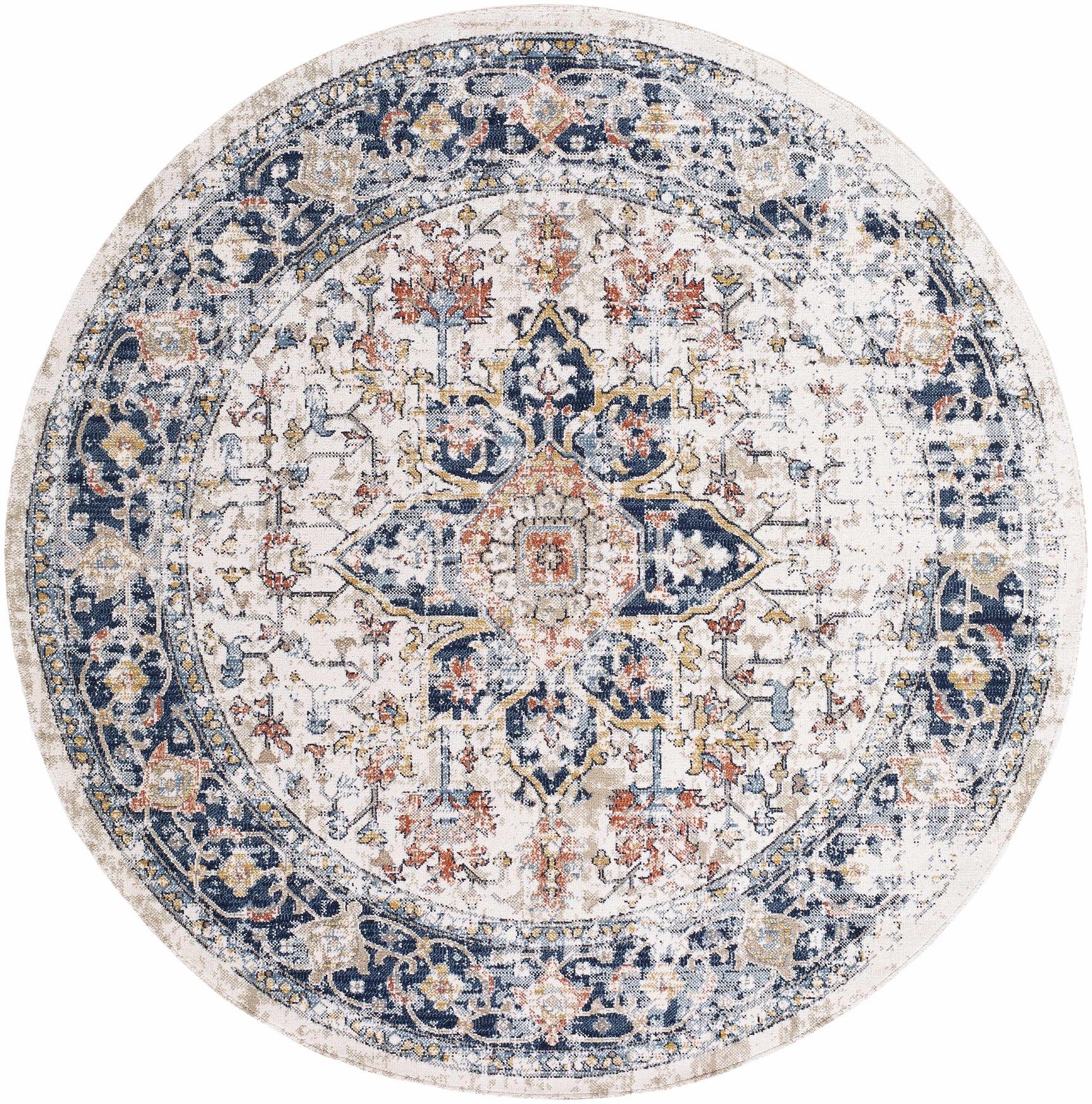 Dorval Traditional Outdoor Rug - Ornate Home