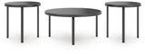Dorylin Black Occasional Table Set (Set of 3) (Online Special Price) - Ornate Home