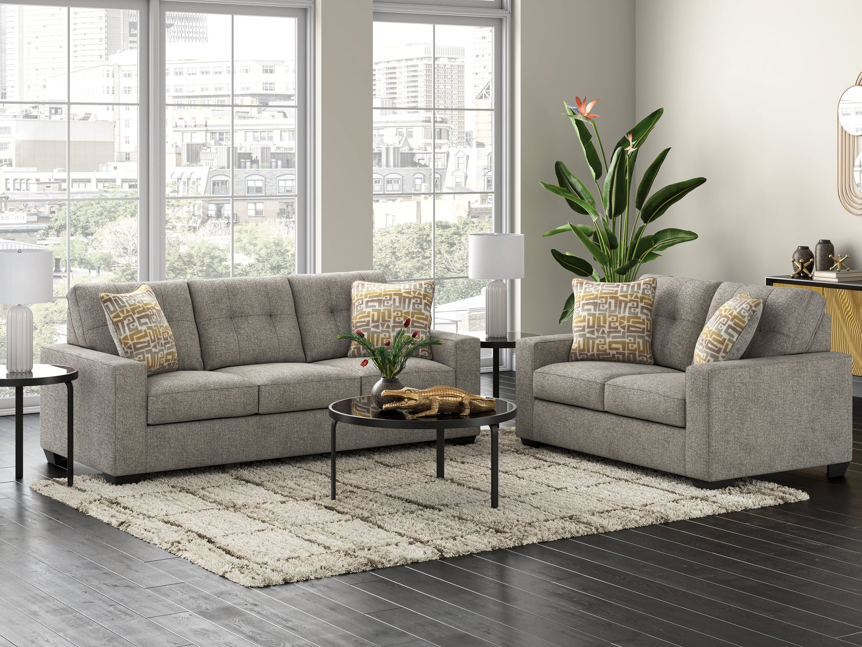 Dorylin Black Occasional Table Set (Set of 3) (Online Special Price) - Ornate Home