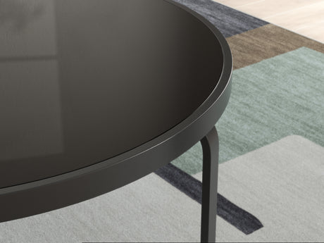 Dorylin Black Occasional Table Set (Set of 3) - Ornate Home