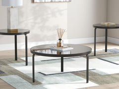 Dorylin Black Occasional Table Set (Set of 3) - Ornate Home