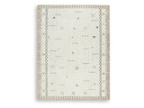 Dot Cream/Brown/Taupe Large Rug (Online Special Price) - Ornate Home