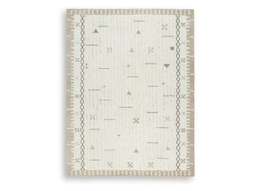 Dot Cream/Brown/Taupe Large Rug (Online Special Price) - Ornate Home