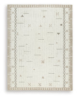Dot Cream/Brown/Taupe Large Rug - Ornate Home