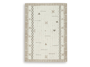 Dot Cream/Brown/Taupe Medium Rug (Online Special Price) - Ornate Home