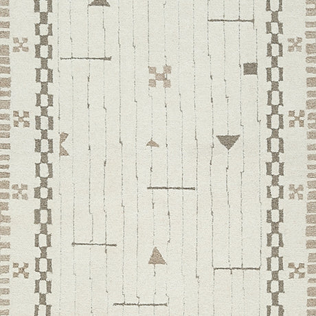 Dot Cream/Brown/Taupe Medium Rug - Ornate Home