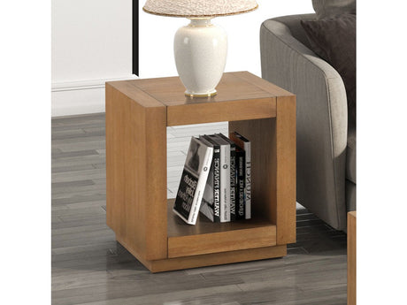 Dothan Medium Oak End Table - Ornate Home