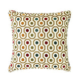 Dott Blue/Gold Pillow (Set of 2) - Ornate Home