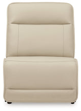 Double Deal Almond 6-Piece Reclining Sectional (Online Special Price) - Ornate Home