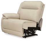 Double Deal Almond 6-Piece Reclining Sectional (Online Special Price) - Ornate Home