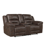 Double Reclining Loveseat - Ornate Home