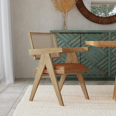 Douglas Tan Dining Chair - Ornate Home