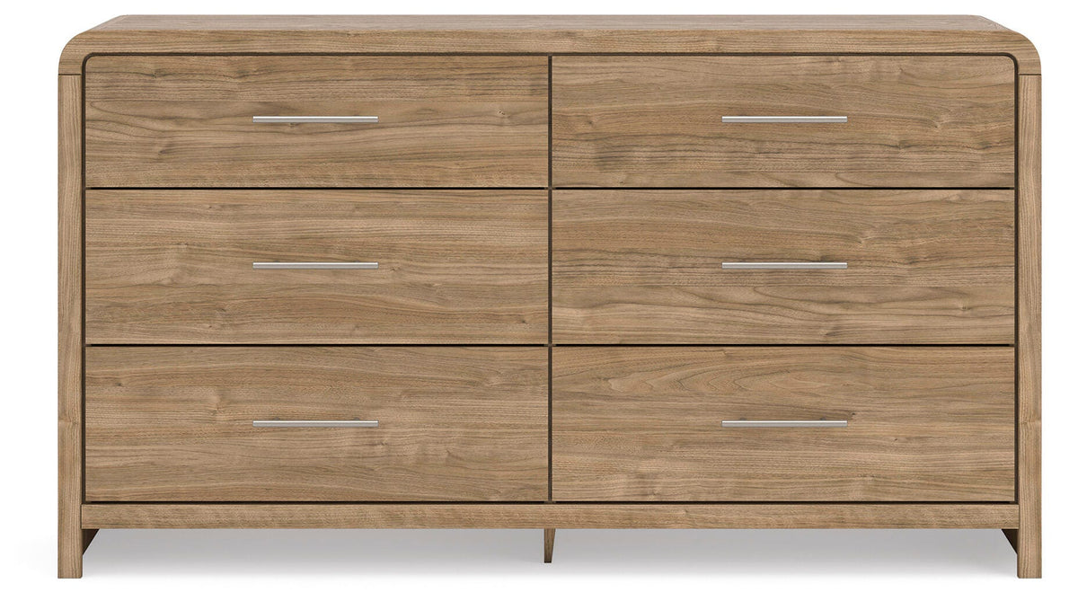 Dovander Warm Natural Brown Dresser (Online Special Price) - Ornate Home