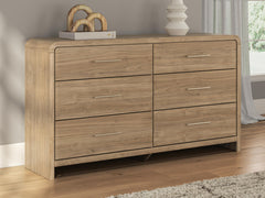 Dovander Warm Natural Brown Dresser - Ornate Home
