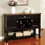 Dover Black/Cherry Server - Ornate Home