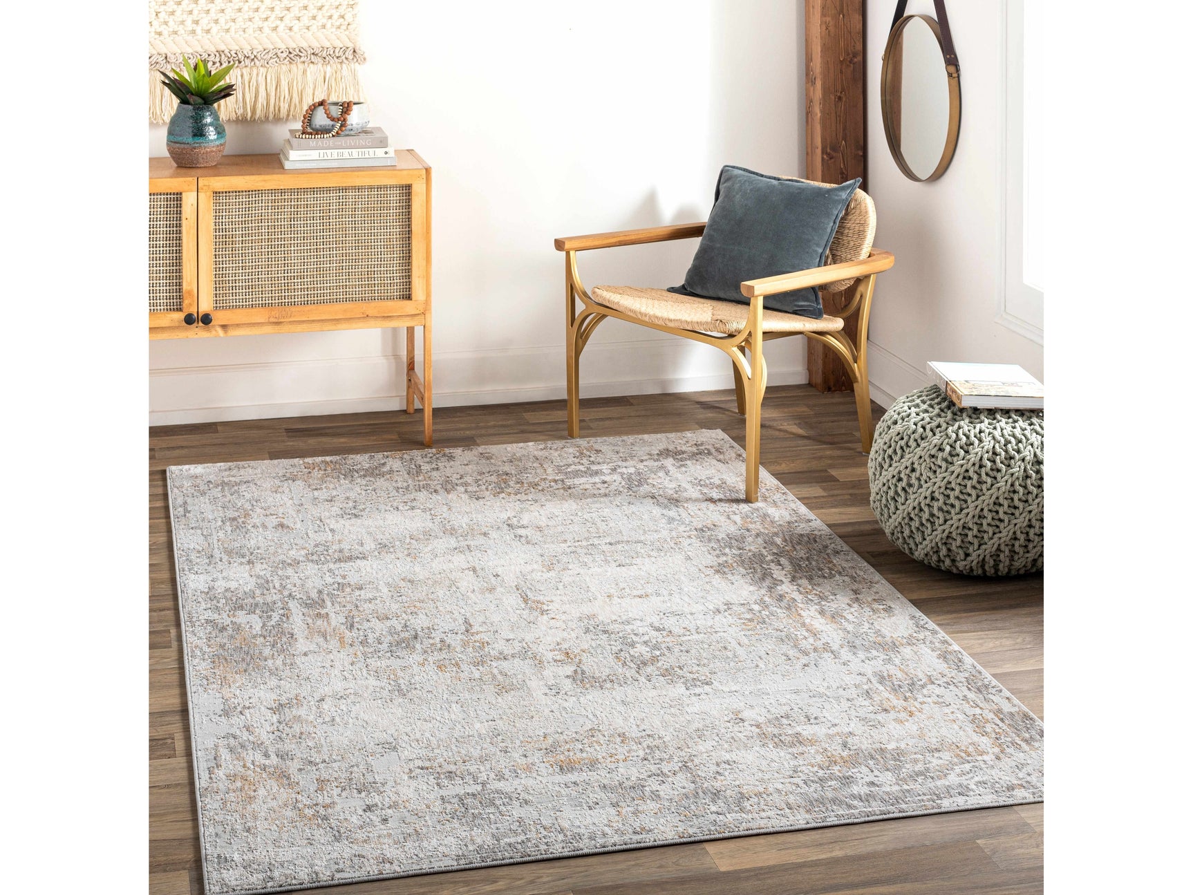 Dowell Luxe Textured Area Rug - Ornate Home