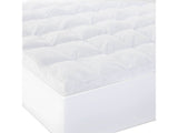 Down Alternative White King 3" Mattress Topper - Ornate Home