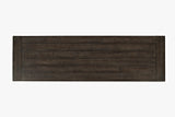 Madison County Vintage Black 60 Barn Door Server