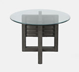 Altamonte Brushed Grey Round Dining Table