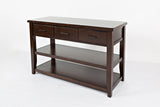 Twin Cities Dark Brown Sofa Table