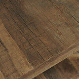 Reclamation Rustic Brown Square End Table