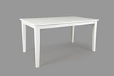 Simplicity Paperwhite Rect. Dining Table