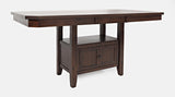 Manchester Merlot Rect. High/Low Ext Dining Table