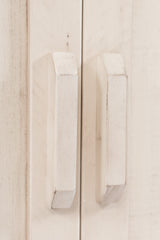 Madison County Vintage White 70 Barn Door Server