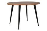 Prelude Suede Round Dining Table