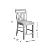 Kona Grove Brown Slatback Stool (Set of 2)