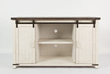 Madison County Vintage White 60 Barn Door Server