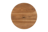 Prelude Suede Round End Table