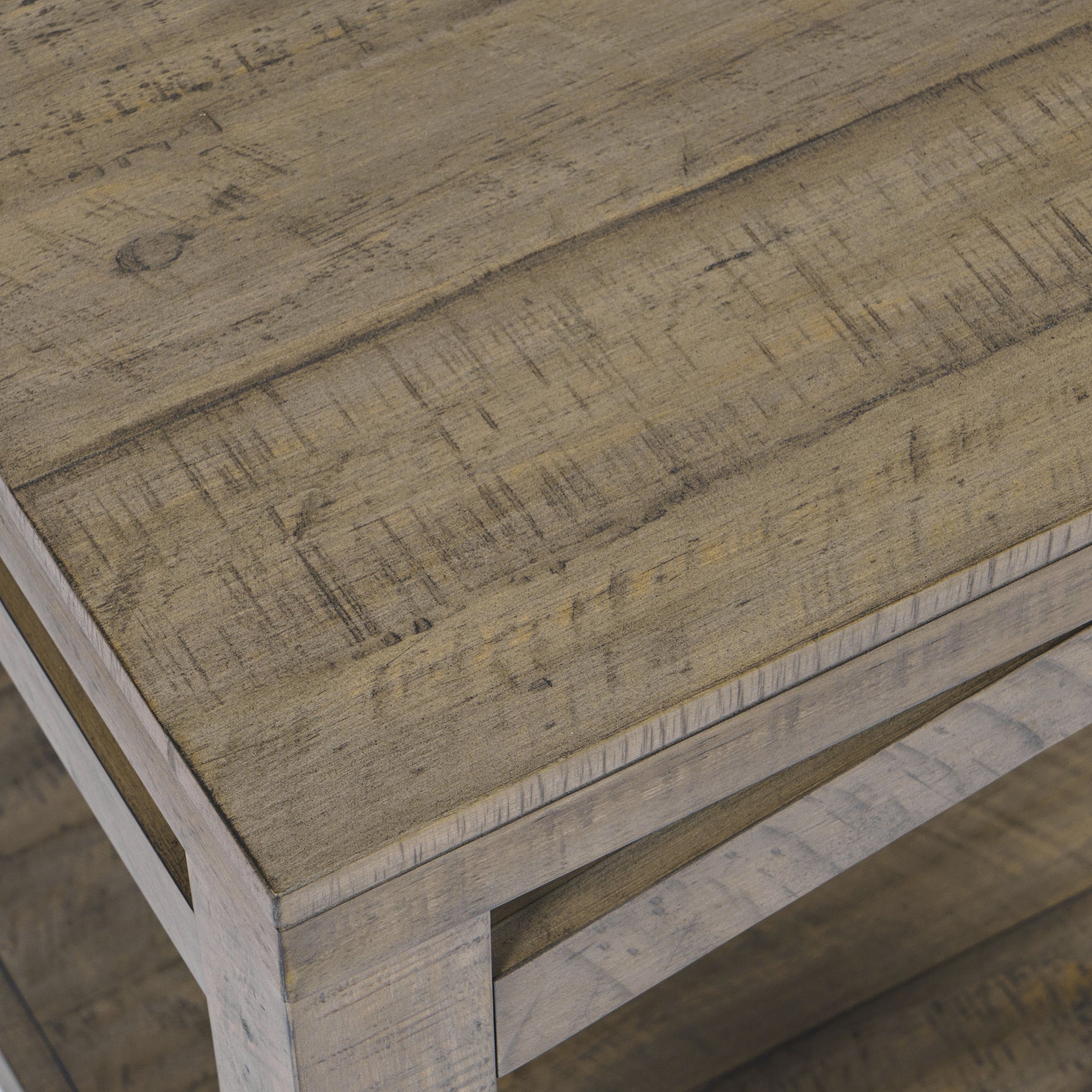 Westvale Brown Square End Table