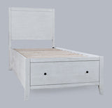 Maxton Ivory Twin Storage Bed