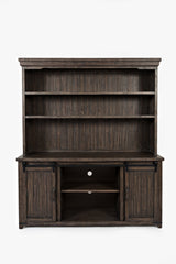 Madison County Barnwood 70 Barndoor Hutch Server