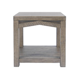 Westvale Brown Square End Table